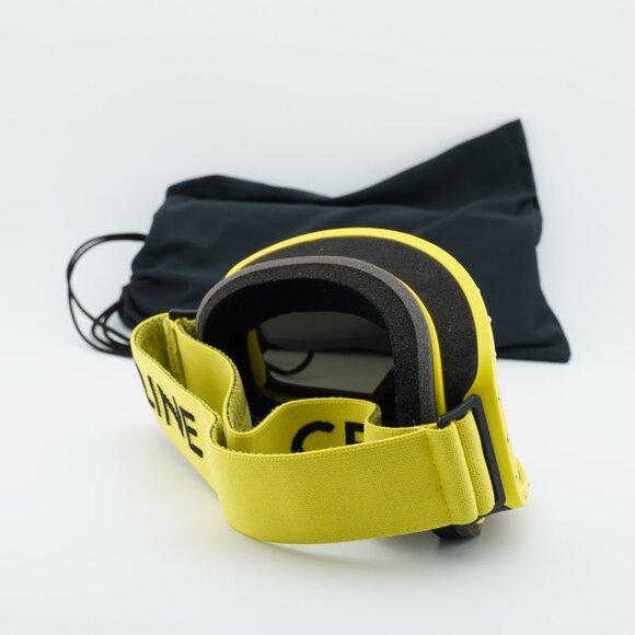 Celine CL40196U 40C Shield Sunglasses/Ski Mask - Yellow/Grey Mirror main image 11